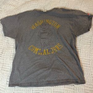 Hanes Gray Mascot T-Shirt